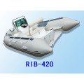 RIB420 Boot mit CE Schlauchboot mit festen Boden